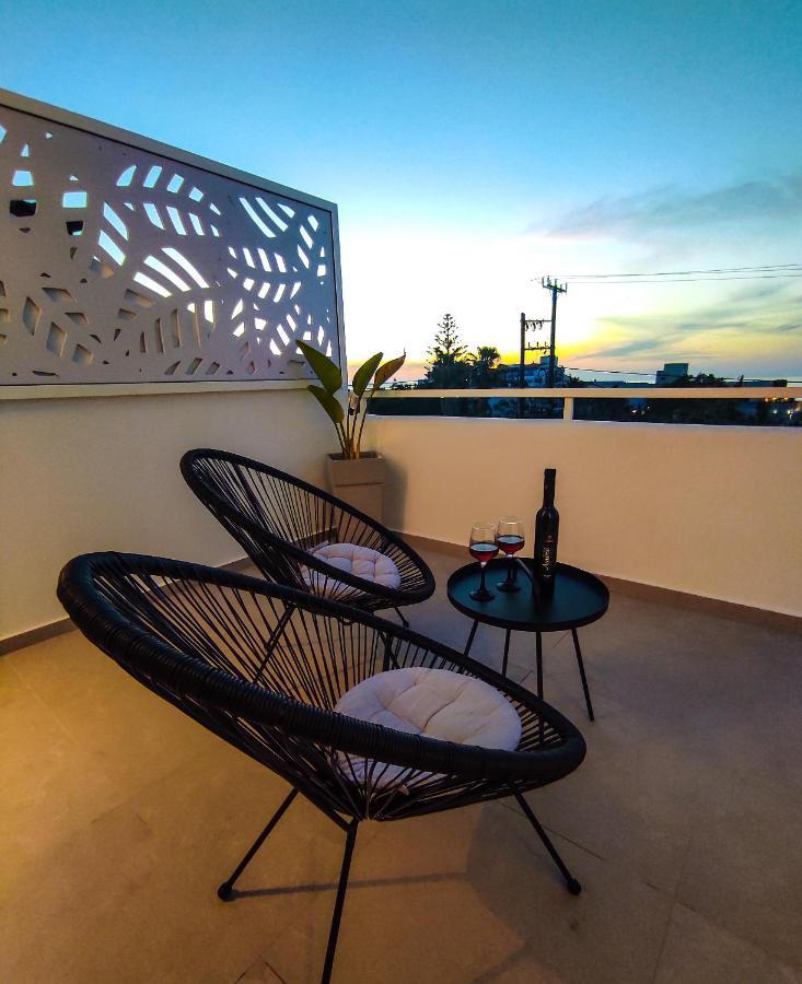 Poseidonas Luxury Apartment Platanias Extérieur photo